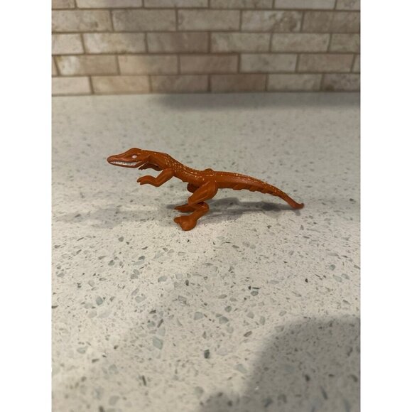 MUTANT LIZARD‎ LEGO FIGURE JURRASIC ORANGE SPECKS 2005 ANIMAL DINOSAUR - Picture 1 of 2